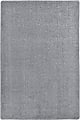Joy Carpets Kid Essentials Solid Color Rectangle Area Rug, Endurance, 4' x 6', Silver 1 thumbnail image