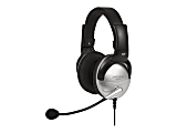 Koss Full-Size Over-Ear Headphones, Black & Silver, SB45