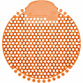Fresh Products Wave 360 Urinal Screens - Lasts upto 60 Days - Splash Reducer, Odor Control - 5 / Box - Orange 1 thumbnail image