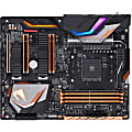 Aorus X470 AORUS GAMING 7 WIFI Desktop Motherboard - AMD Chipset - Socket AM4 - 64 GB DDR4 SDRAM Maximum RAM - UDIMM, DIMM - 4 x Memory Slots - Gigabit Ethernet - Wireless LAN - 8 x USB 3.1 Port - 6 x SATA Interfaces 1 thumbnail image