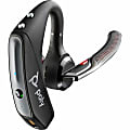 Poly Voyager 5200 USB-A Office Headset TAA - Siri, Google Assistant - Mono - USB Type A, RJ-11 - Wired/Wireless - Bluetooth - 250 ft - 32 Ohm - 100 Hz - 20 kHz - Over-the-ear - Monaural - In-ear - 7.10 ft Cable
