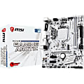 MSI H310M GAMING ARCTIC Desktop Motherboard - Intel H310 Chipset - Socket LGA-1151 - Micro ATX - 1 x Processor Support - 32 GB DDR4 SDRAM Maximum RAM - 2.67 GHz, 2.40 GHz, 2.13 GHz Memory Speed Supported - DIMM, UDIMM - 2 x Memory Slots - Serial ATA/600