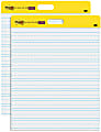 Post-it® Self Stick Wall Pad, 20 in x 23 in, 1 Pad, 20 Sheets/Pad, Primary Ruled, Great for Virtual Teachers and Students, White 1 thumbnail image