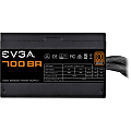 EVGA 700BR Power Supply - Internal - 120 V AC, 230 V AC Input - 5 V DC, 12 V DC, 3.3 V DC Output - 700 W - 1 +12V Rails - 1 Fan(s) - ATI CrossFire Supported - NVIDIA SLI Supported - 85% Efficiency