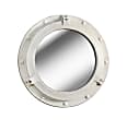Kenroy Home Starboard Mirror, 34" x 34", Weathered White 1 thumbnail image