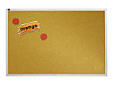 Quartet® Education Cork Bulletin Board, 96" x 48", Aluminum Frame With Silver Finish 1 thumbnail image