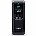 CyberPower Intelligent LCD UPS CP1500AVRLCD3 1500VA Mini-tower UPS - Mini-tower - AVR - 8 Hour Recharge - 3 Minute Stand-by - 120 V AC Input - 120 V AC Output - Serial Port - 12 x NEMA 5-15R, 1 x USB Type A, 1 x USB Type C - 6 x Battery/Surge Outlet