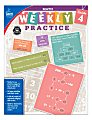 Carson-Dellosa™ Math Weekly Practice Workbook, Grade 4