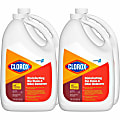 CloroxPro Disinfecting Bio Stain & Odor Remover Refill - 128 fl oz (4 quart) - 4 / Carton - Translucent