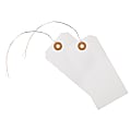 Office Depot® Brand Shipping Tags With Wires, 4 3/4" x 2 3/8", Pack Of 100 1 thumbnail image