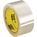 Scotch® 373 Carton-Sealing Tape, 3" Core, 2" x 55 Yd., Clear, Pack Of 6