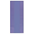 Amscan Plastic Treat Bags, Medium, Purple, Pack Of 125 Bags 1 thumbnail image
