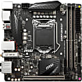 MSI Z370I GAMING PRO CARBON AC Desktop Motherboard - Intel Chipset - Socket H4 LGA-1151 1 thumbnail image