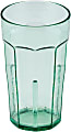 Cambro Laguna Styrene Tumblers, 10 Oz, Spanish Green, Pack Of 36 Tumblers