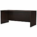 Bush® Business Furniture Studio C Office Desk, 72"W, Black Walnut, Standard Delivery