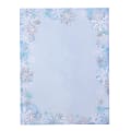Gartner Studios Holiday Stationery, Letter Paper Size, Snowflake, 80 Sheets 1 thumbnail image