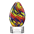 Custom Hibiscus Award, 3" x 5-1/2", Clear 1 thumbnail image