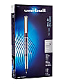 uni-ball® Vision™ Liquid Ink Rollerball Pen, Extra Fine Point, 0.5 mm, Black Barrel, Black Ink