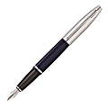 Cross® Calais Fountain Pen, Medium Point, Blue Barrel, Black Ink 1 thumbnail image