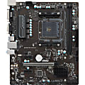 MSI B350M PRO-VD PLUS Desktop Motherboard - AMD Chipset - Socket AM4 - 32 GB DDR4 SDRAM Maximum RAM - UDIMM, DIMM - 2 x Memory Slots - Gigabit Ethernet - 4 x USB 3.1 Port - DVI - 4 x SATA Interfaces 1 thumbnail image