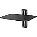 Peerless-AV ESHV20 Mounting Shelf for A/V Equipment - Black - Height Adjustable - 30 lb Load Capacity - 1 1 thumbnail image