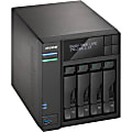 ASUSTOR SAN/NAS Storage System, Intel Core i5 Quad-Core (4 Core), 8GB Memory, AS7004T-I5