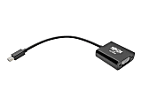 Tripp Lite Mini DisplayPort 1.2 to VGA Adapter Active 1080p Black mDP to VGA 6in - Black