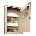 MMF Industries 30-Key Locking Tag-Style Steel Key Cabinet, 8" x 2 5/8" x 12 1/8", Sand 1 thumbnail image