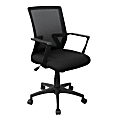 Techni Mobili RTA-2026C-BK Mesh Task Chair, Black, Lumbar & Tilt 1 thumbnail image
