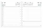 TUL® Discbound Daily Refill Pages, Half-Hourly Appointment Times, Letter Size, January To December 2023 1 thumbnail image