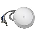 Cisco Aironet Dual Band MIMO Low Profile Ceiling Mount Antenna - 2.4 GHz to 2.5 GHz, 5.150 GHz to 5.850 GHz - 3.5 dBiOmni-directionalOmni-directional