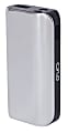 CYLO 3200mAh Metallic Power Bank, Silver 1 thumbnail image