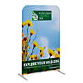 Custom Printed Step & Repeat Double-Sided Stretch Fabric Floor Display Kit, 54" x 3' 1 thumbnail image