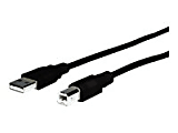 Comprehensive USB 2.0 A Male To B Male Cable 6ft. - Black 1 thumbnail image