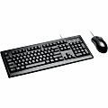 Kensington® Keyboard And Mouse, Black 1 thumbnail image