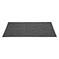 Guardian EcoGuard Diamond Floor Mat, Rectangular, 36 x 120, Charcoal 1 thumbnail image