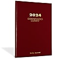2024 AT-A-GLANCE® Standard Daily Diary, Journal Ruled, 7-3/4" x 12", Red, January to December 2024, SD37713 1 thumbnail image