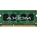 Axiom 2GB DDR3-1600 SODIMM # AX31600S11Y/2G - 2 GB (1 x 2 GB) - DDR3 SDRAM - 1600 MHz DDR3-1600/PC3-12800 - Non-ECC - Unbuffered - 204-pin - SoDIMM