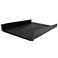 StarTech.com 2U 22in Vented Rack Mount Shelf - Fixed 22 inch Deep antilever Rackmount Tray for Server Rack Cabinet Shelf - 50lbs / 23kg 1 thumbnail image
