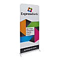 Custom Printed Step & Repeat Double-Sided Stretch Fabric Floor Display Kit, 3' W X 6' H 1 thumbnail image