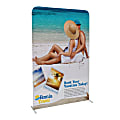 Custom Printed Step & Repeat Double-Sided Stretch Fabric Floor Display Kit,  5' W X 6' H 1 thumbnail image