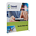 Custom Printed Step & Repeat Double-Sided Stretch Fabric Floor Display Kit, 8' W X 6' H 1 thumbnail image
