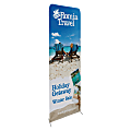 Custom Printed Step & Repeat Double-Sided Stretch Fabric Floor Display Kit, 2' W X 7.5' H 1 thumbnail image
