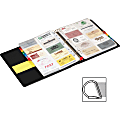 Cardinal EasyOpen Card File Binder, 8 1/2" x 11", Black 1 thumbnail image