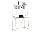 Monarch Specialties Minimalist 32"W Metal Computer Desk, White