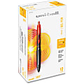 Uni-Ball 307 Gel Ink Pen - Bold Point Type - 0.7 mm Point Size - Conical Point Style - Red - Black Barrel - 1 / Each