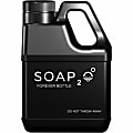 SOAP2O Forever Bottle - 1 gal - Bottle Dispenser - Hand - Black - 1 Each 1 thumbnail image
