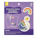 Little Yellow Bicycle® Holographic Stickers, Popstar, Sheet Of 10 Stickers 1 thumbnail image