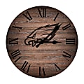 Imperial NFL Rustic Wall Clock, 16”, Philadelphia Eagles