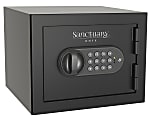 Sanctuary Onyx Fireproof Home And Office Safe With Electronic Lock, 0.5 Cu. Ft. Capacity, Matte Black 1 thumbnail image
